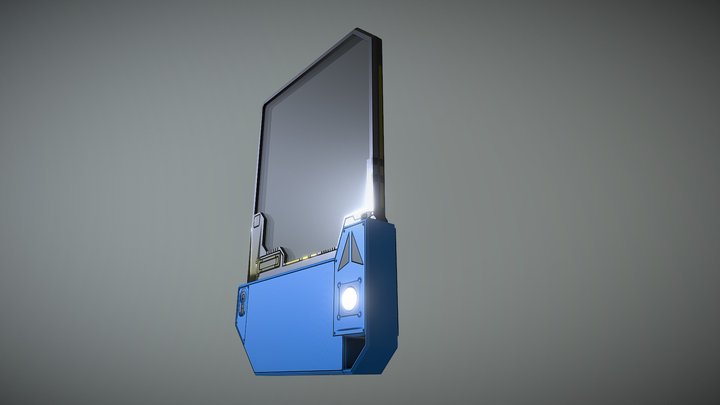 Digital keypass 3D Model