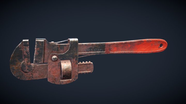 Wrench tool 3D Model