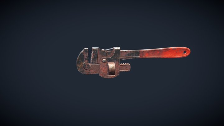 Wrench tool 3D Model