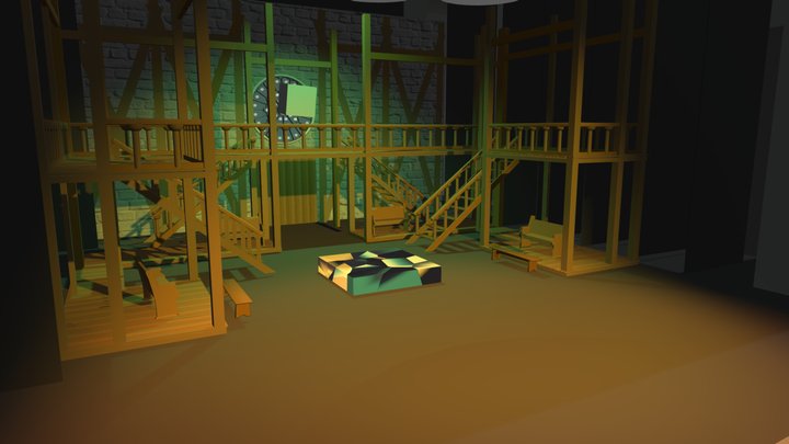 draft layout гусева юля 3D Model