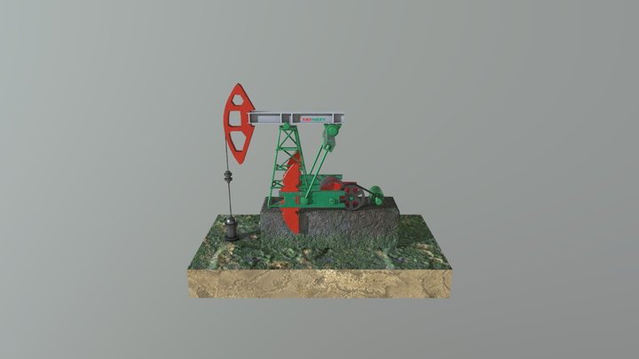 Oil rocking 3D Model