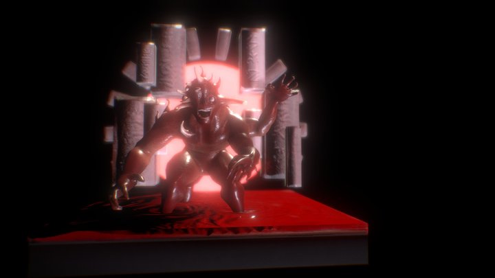 Flesh Golem 3D Model
