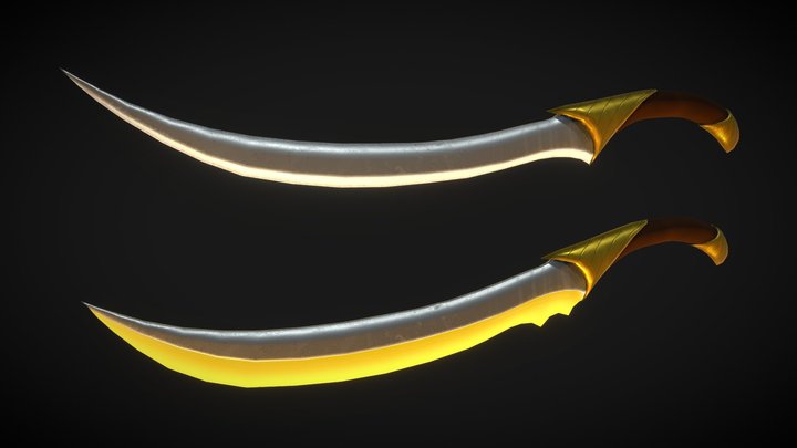 Scimitar Divine - Swordtember/Slowtember 2021 3D Model