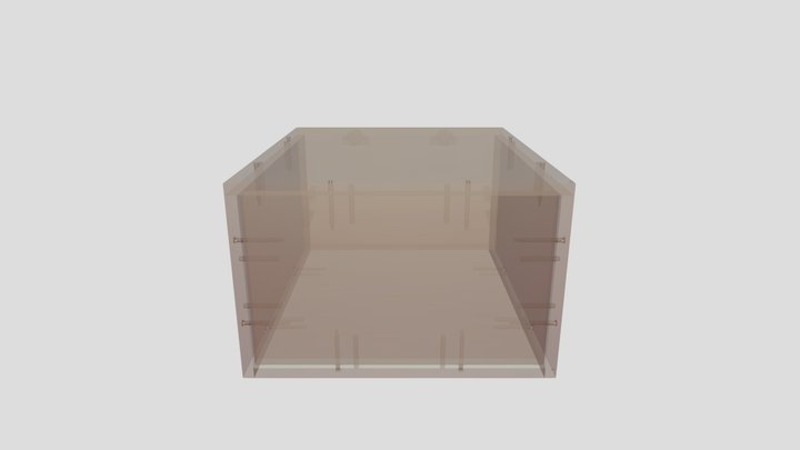 【LemonTA】50cm Top Cabinet Structure A|顶柜A款 – Free 3D Model STL