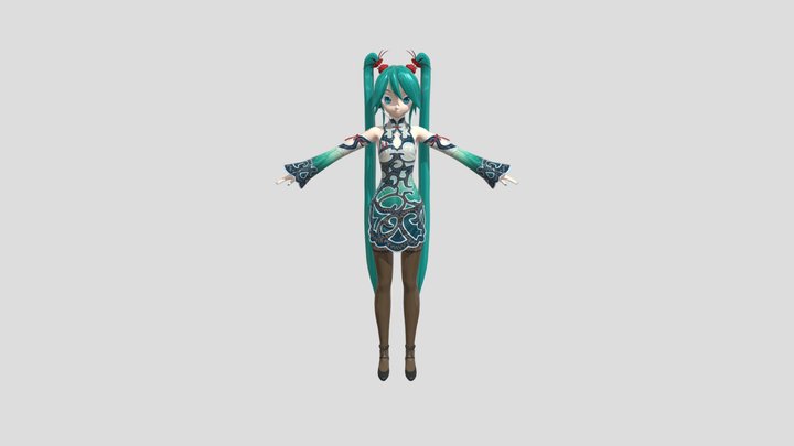 miku 3D Model