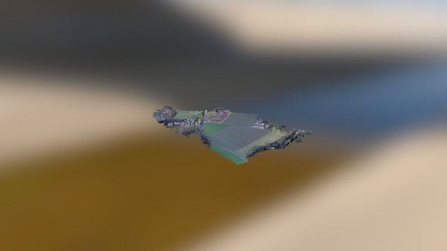 Bettens - Mont de Melley - 9.12.2015 3D Model