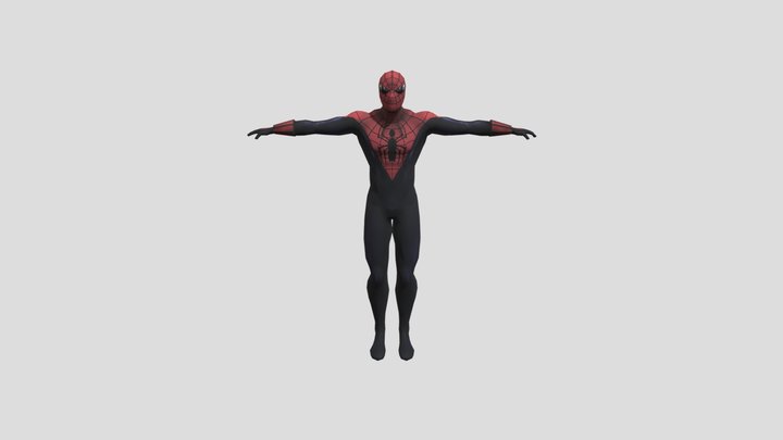 Xbox - Spider-Man The Movie - Spider-Man Alex Ro 3D Model