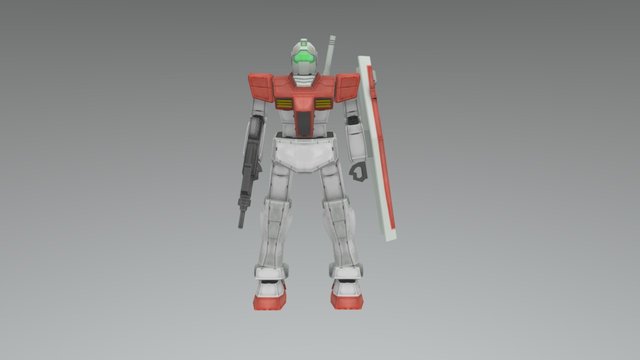 GM/GUNDAM 3D Model