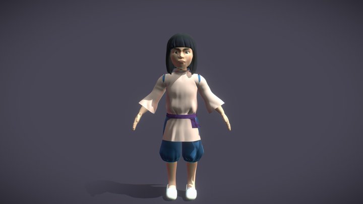 Haku 3D Model