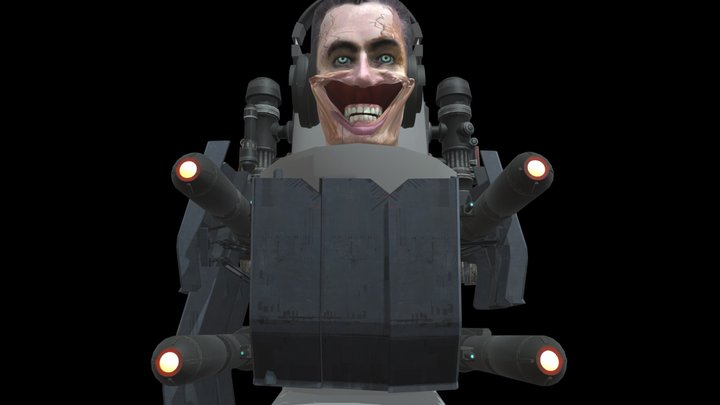 Fake G-toilet (copied) 3D Model