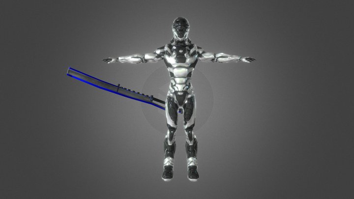 Red Eclipse Player 3D Model
