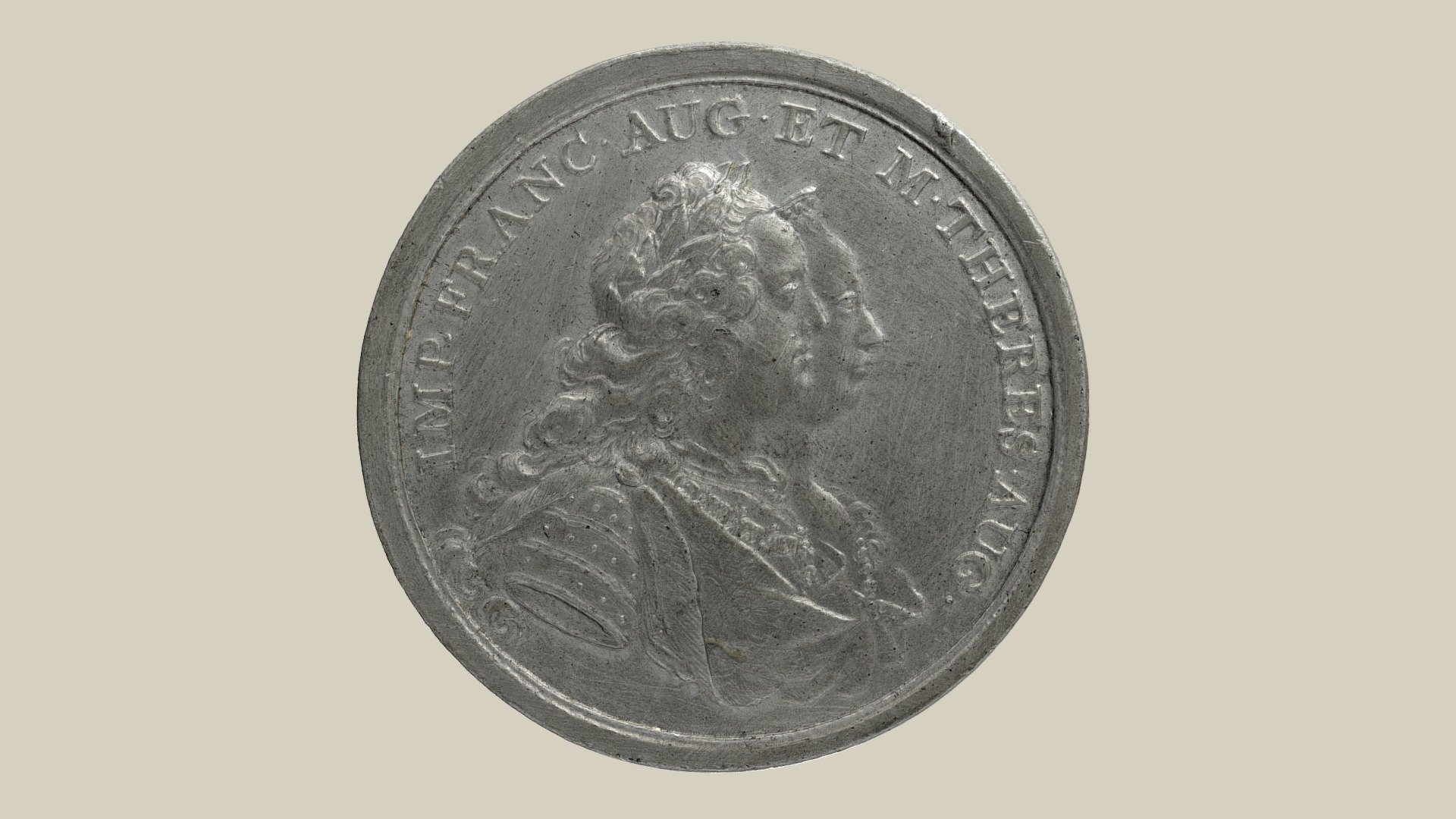 Medaille Militärakademie — Sketchfab embed 3D viewer