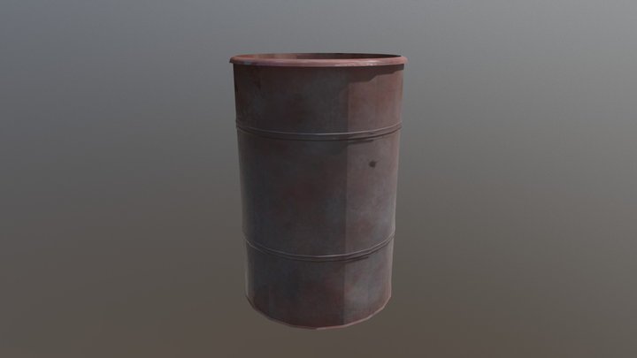 Barrel 3D Model