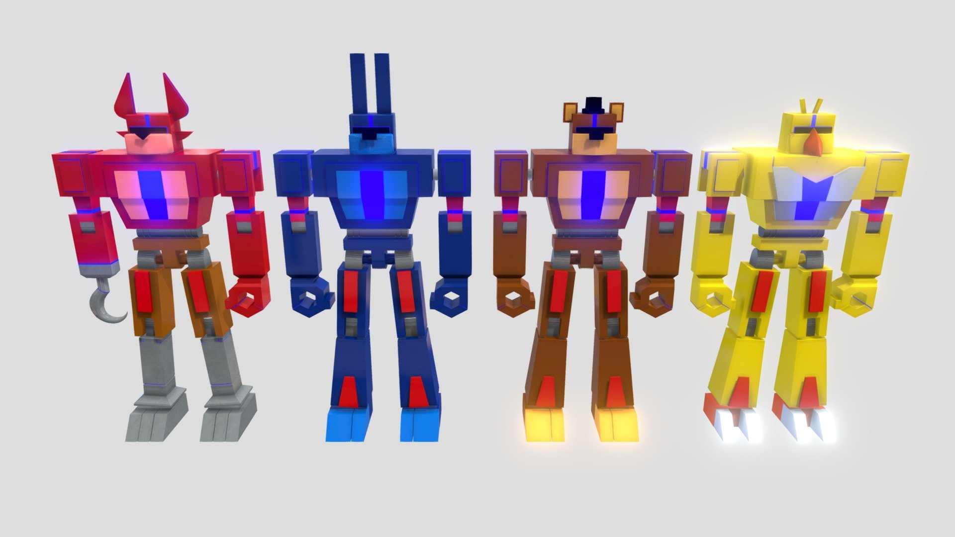 The Faz Force - Download Free 3D model by skylajade69 [038e77b] - Sketchfab