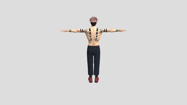 Sukuna JJK 3D Model