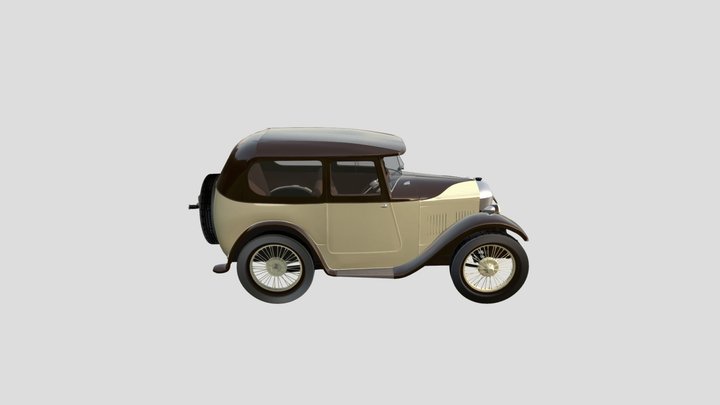 Austin 7 Swallow 3D Model