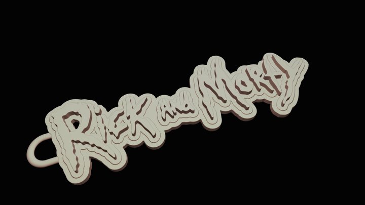 Rick and Morty Trinket 2 FREE 3dprint 3D Model