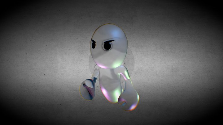 Ghostie 3D Model