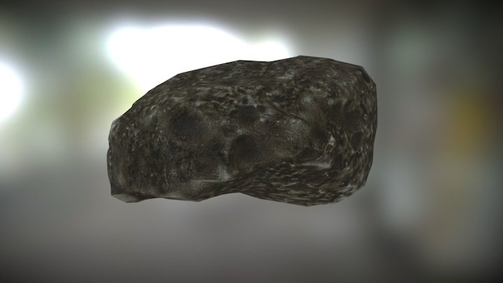 Beach Rock 9 from Photogrammetry 3D Model