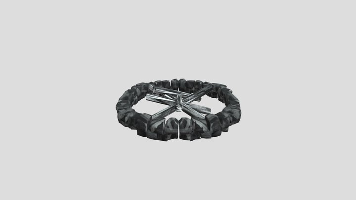 STT Fire Pit 3D Model