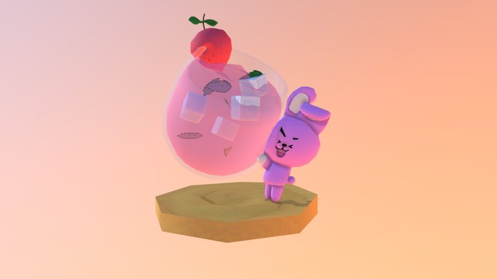 Bt21 - Cooky 3D Model