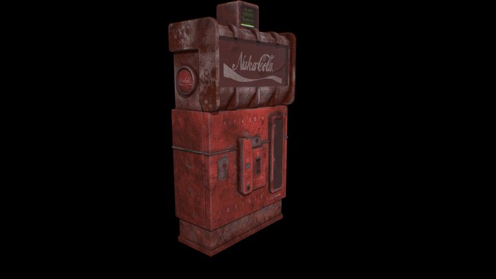 NUKA COLA MACHINE 3D | YESIAMCHAOS 3D Model