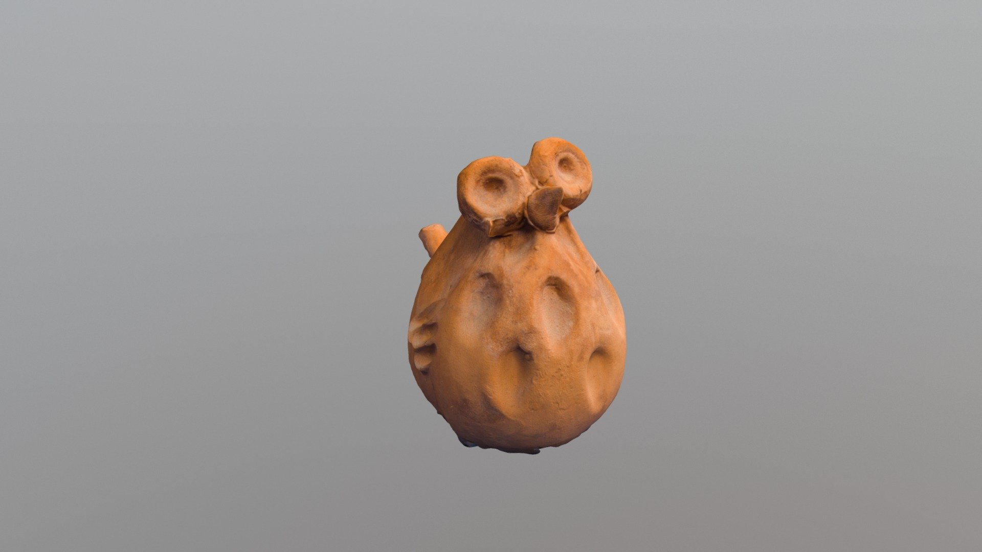clay owl whistle