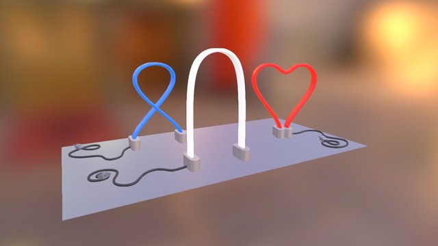M J 's Wicky Lamp Idea Sketch Fab 3D Model
