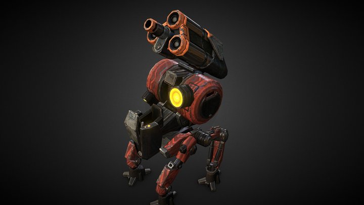 Grey Goo - Guardian 3D Model