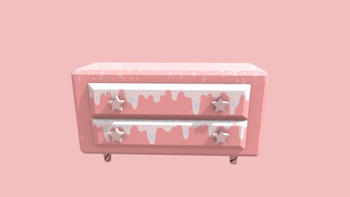 Std_Candy_Dresser(Updated/29.4.24) 3D Model