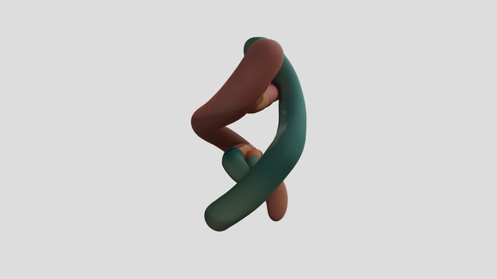 Clay DNA 3D Model