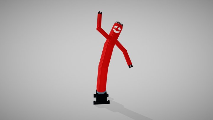Wacky Wavy Inflatable Arm Flailing Tube Man 3D Model