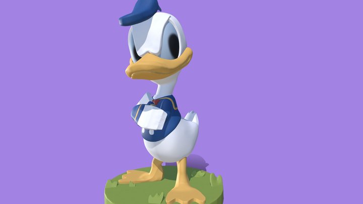 Donald Duck 3D Model