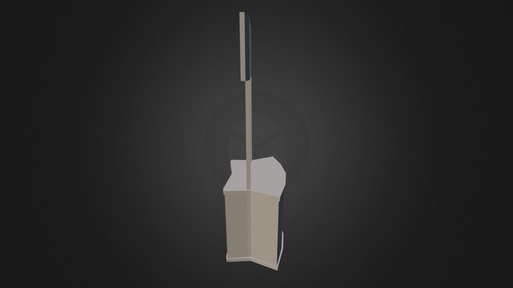 Display para Marketing Produtos 3D Model