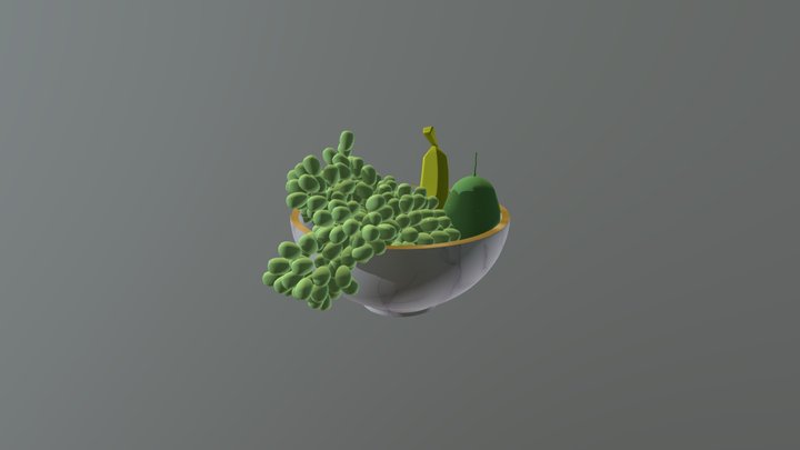 Fruit Bowl 3D Model