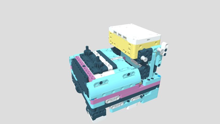 Robot Base FLL 2025 3D Model