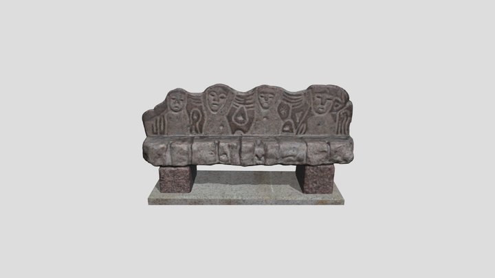 Rock Bench - Alpo Jaakola 3D Model
