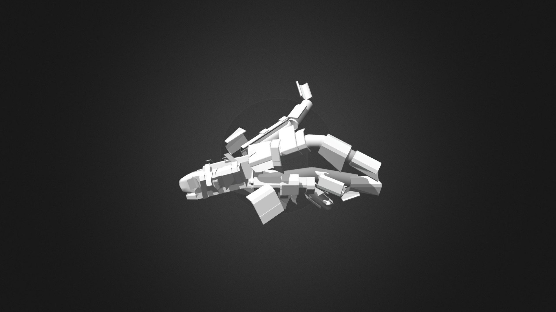 Xyz Spaceship Damaged