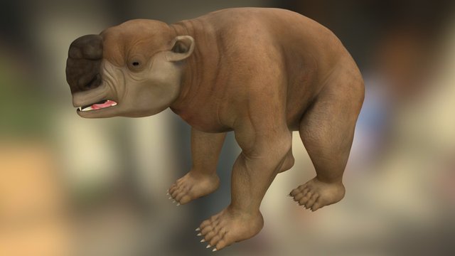 Diprotodon 3D Model