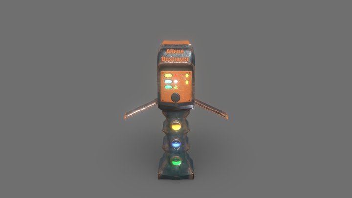 Felix Godbout TP2 Normale 3D Model