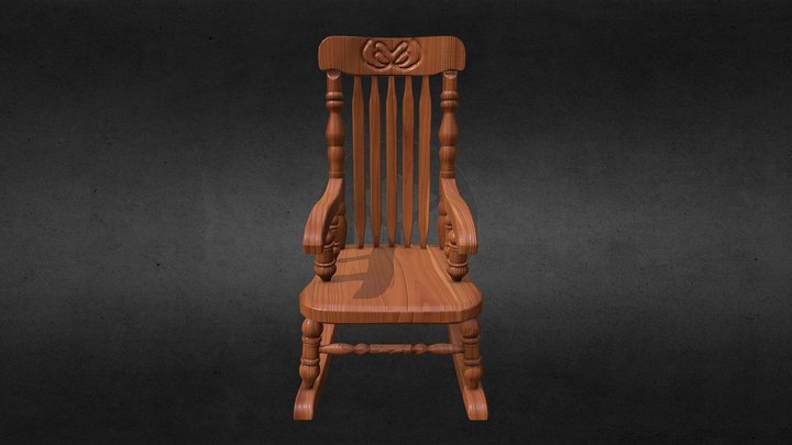 Rocking Chair 3D Model