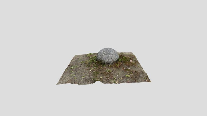Stone ball 3D Model