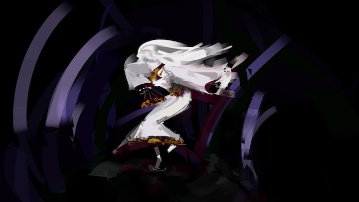 Elizaveta Belaya / Dancing on the water 3D Model