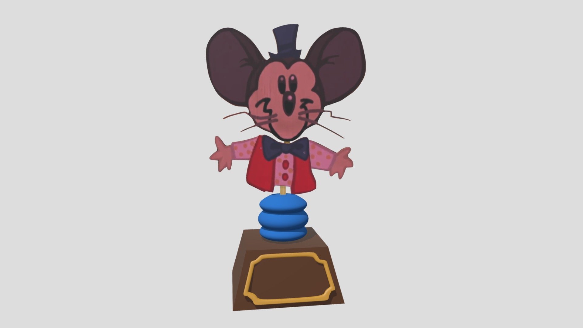 Cheese E. Rodent Robot Mouse - Download Free 3D model by Janice Emmons ...