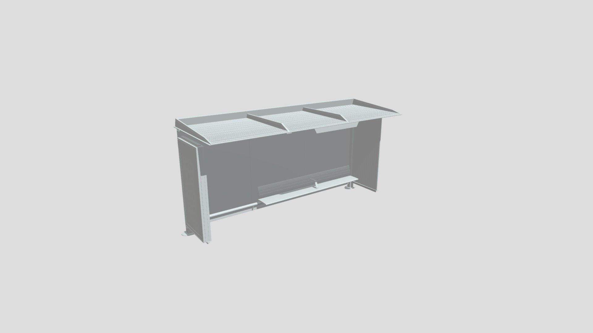 Bus Stop Process - 3D model by jrhagan1 [039d052] - Sketchfab