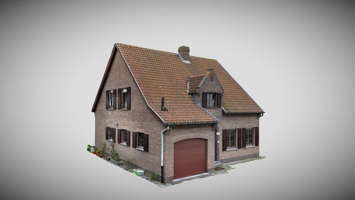 House in oostakker 3D Model