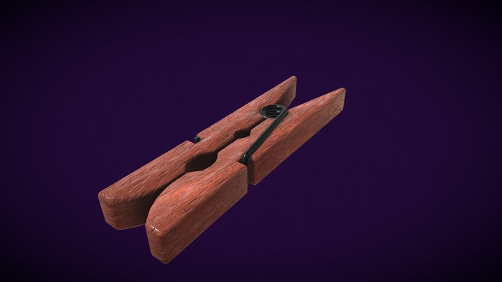 PIN LP UV 3D Model