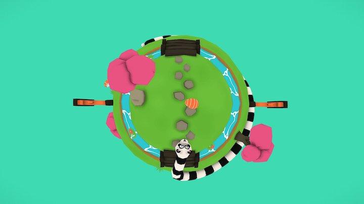 Snaky Snake - Panda Universe 3D Model