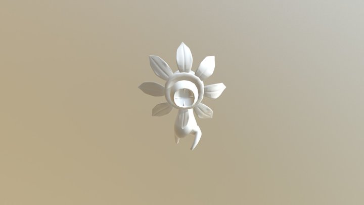 Fast Flower Run 3D Model