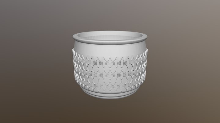 Corona Jar 3 3D Model